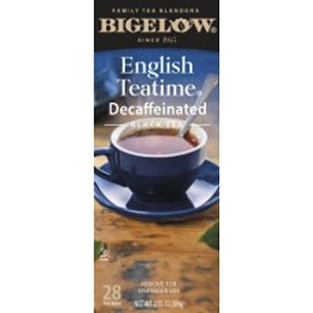 Bigelow Tea Co Bigelow 10357, Single Flavor Tea Decaf, English Teatime BTC10357